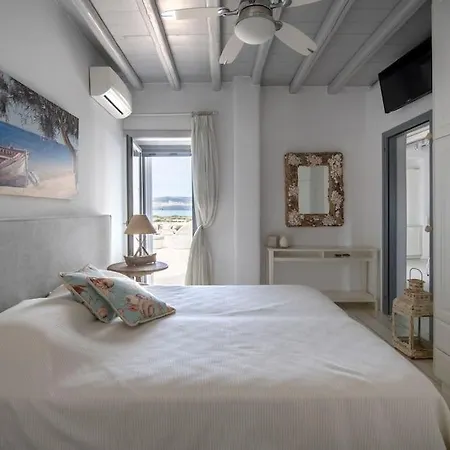 Sunray Pounta Paros Beachfront Near Kitesurf Tatil Evi