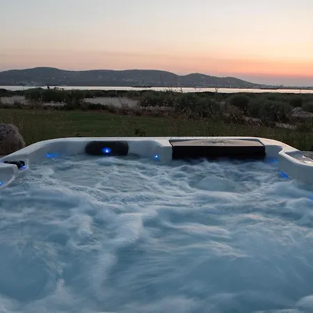 Tatil Evi Sunray Pounta Paros Beachfront Near Kitesurf Pounda